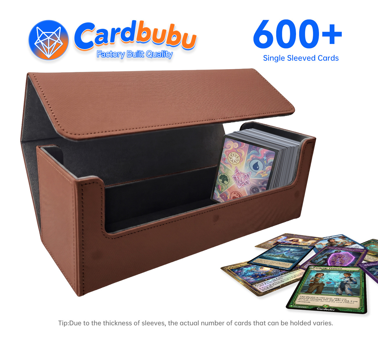 4.52inch Game Brands Pokemon Double Deck Box MTG Tcg Card Storage