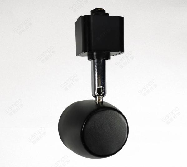 Optional ABS Iron Material Gu10 Track Light Fixtures MR16 Adjustable Track Lighting Fixtures