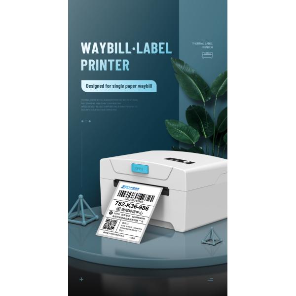 3 Inch Shipping Label Printer 80mm , Wireless Bluetooth Barcode Label Printer