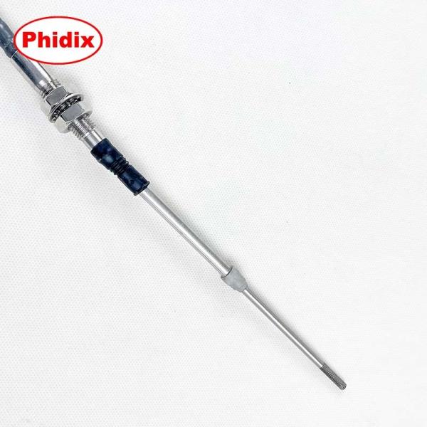 Twist Locking Control Cable Head Plated Carbon Steel Locking Push Pull Cable Head