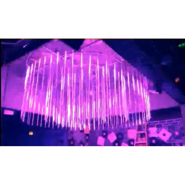 11.5W Ночной клуб Декоративная 3D светодиодная трубка Stick Метеоритный душ Дождь 3D метеоритная трубка