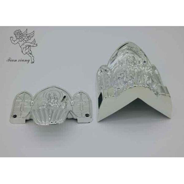 金のプラスチック小箱の付属品の米国式の葬儀の棺の付属品