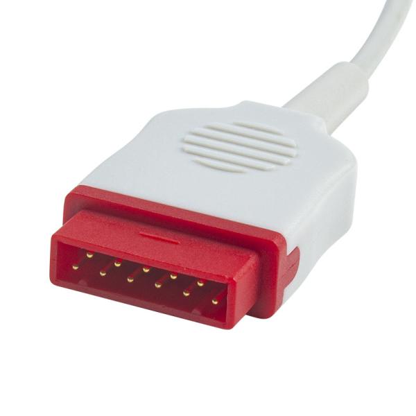 3.5M GE IBP Adapter Cable to Double P-hilips Connector for Medical Diagnosis Equipment
