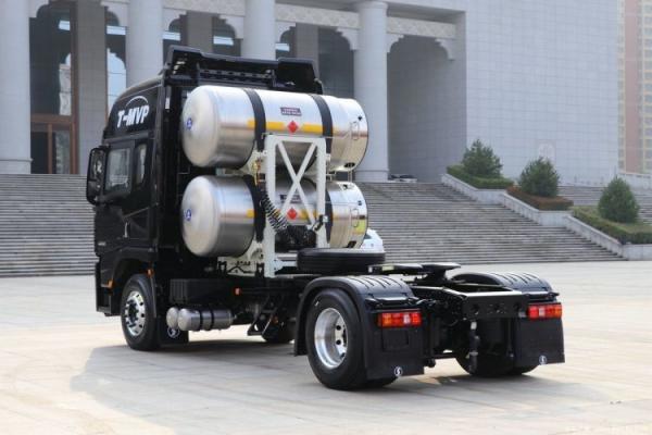 High GVW Shaanxi Auto X5000 460hp 4X2 LNG Towed Truck Head for Heavy Duty Hauling
