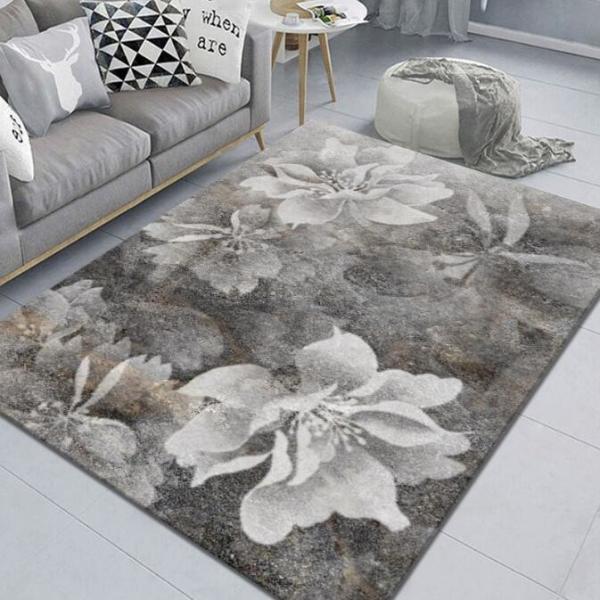 Hand Painted Printed Tatami Mat Home Full Living Room Floor Carpets Machine Washable