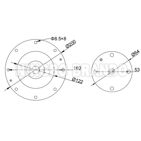 4'' WPS-CA/EP102 Pulse Jet Valve Diaphragm Repair Kit