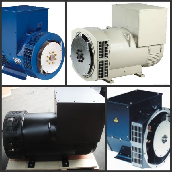High Speed Brushless AC Generator Synchronous H Insulation Class TIF＜50