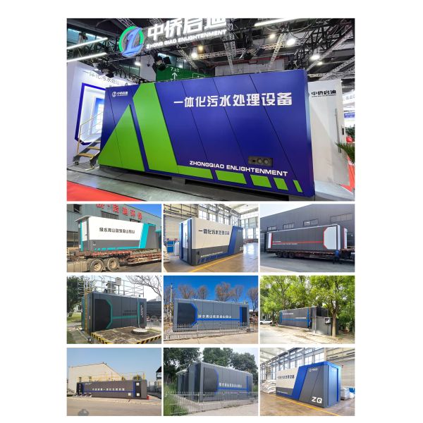 Hospital Medical Box Integrated Sewage Treatment Equipment 100m³/D