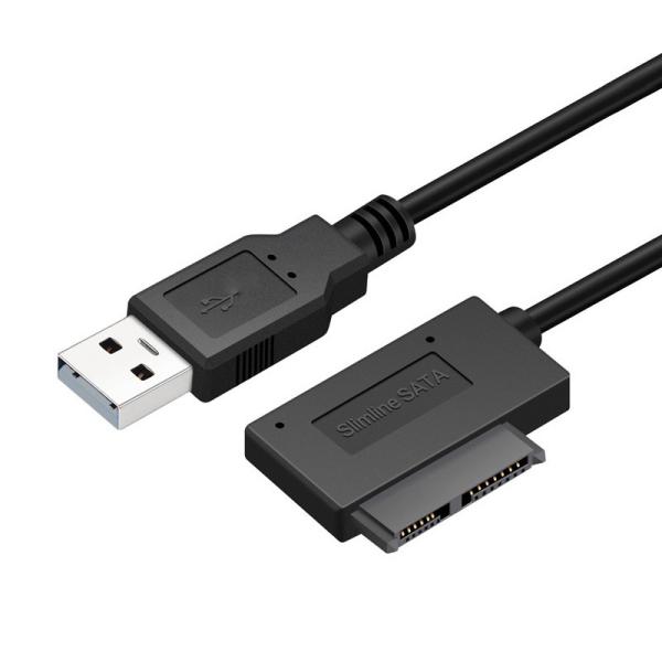 USB 2.0 Sata II 13 Pin Adapter Converter Computer Connection Cable