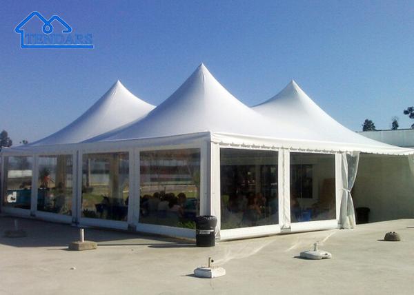 Outdoor Custom Big Aluminium Exhibition Wedding Trade Show Tent aPagoda Party Tent for sale