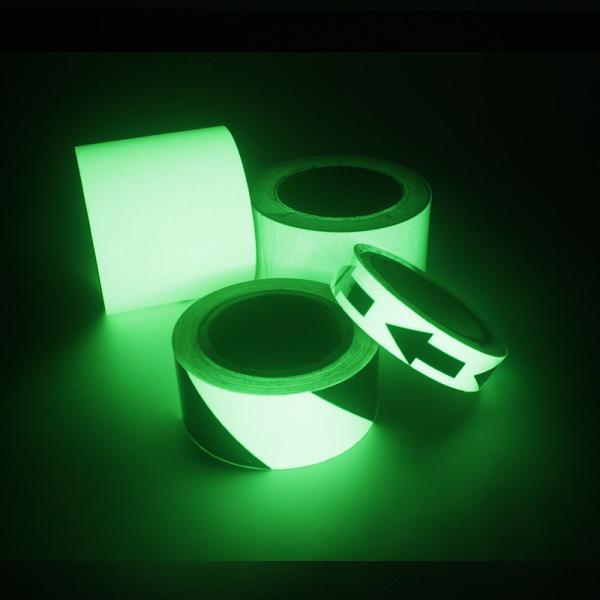 Photo Luminescent PVC Tape Roll Versatile Material for Glow In The Dark Stickers