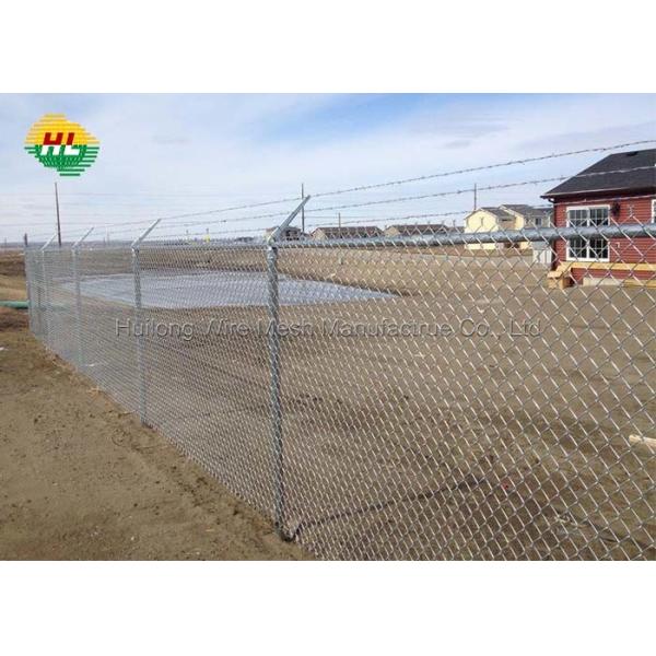 El ciclón de 6,3 pies de alto Mesh Fencing Residential Hot Dipped galvanizó con la puerta