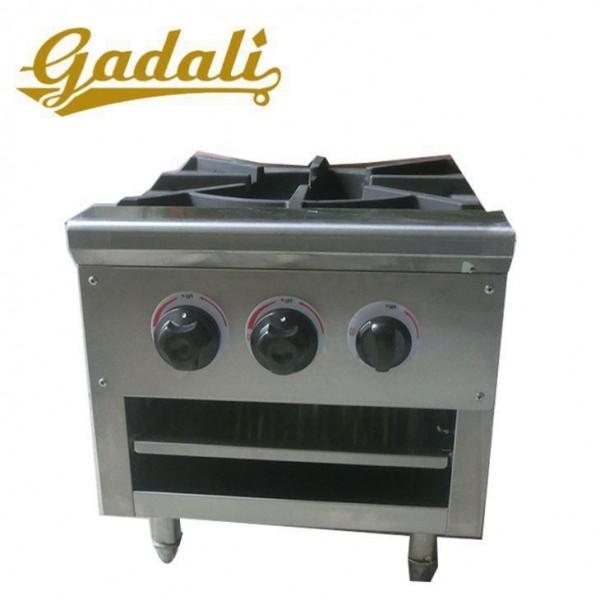 Heavy Duty Cast Iron Single Burner Gas Range 45*51*48cm