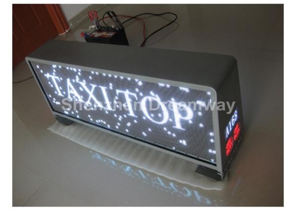 Taxi LED Display P 5 960×320mm 3G Remote Control with High Brightness
