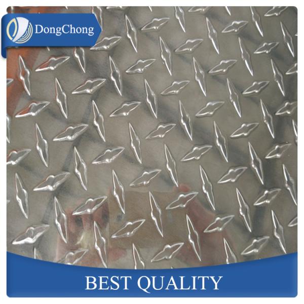 Metal 5052 5083 Aluminium Checker Plate Sheet For Elevator Flooring