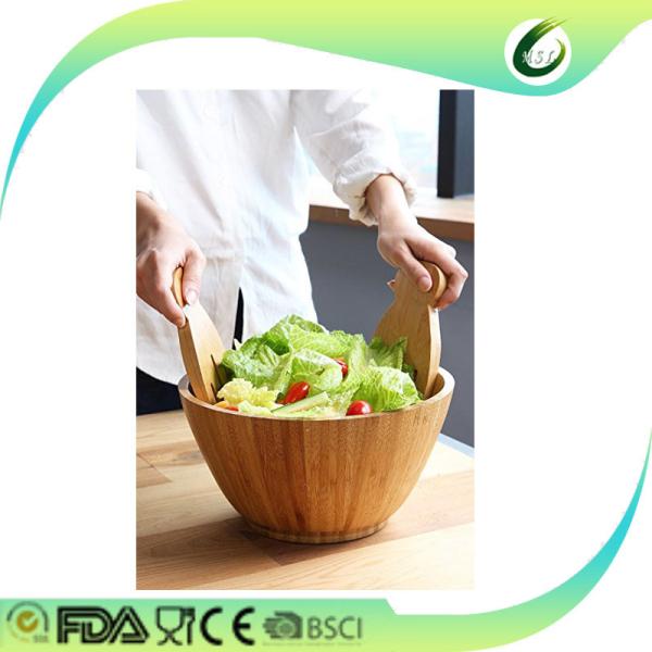 Custom bamboo fiber bowl fruit bowl salad bowl