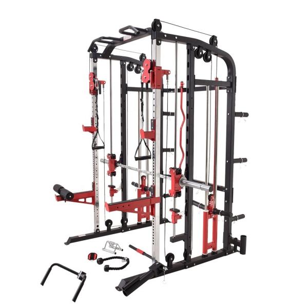 Multifunctional Power Rack Smith Machine and Functional Trainer for Home Gym N.W. 190.5