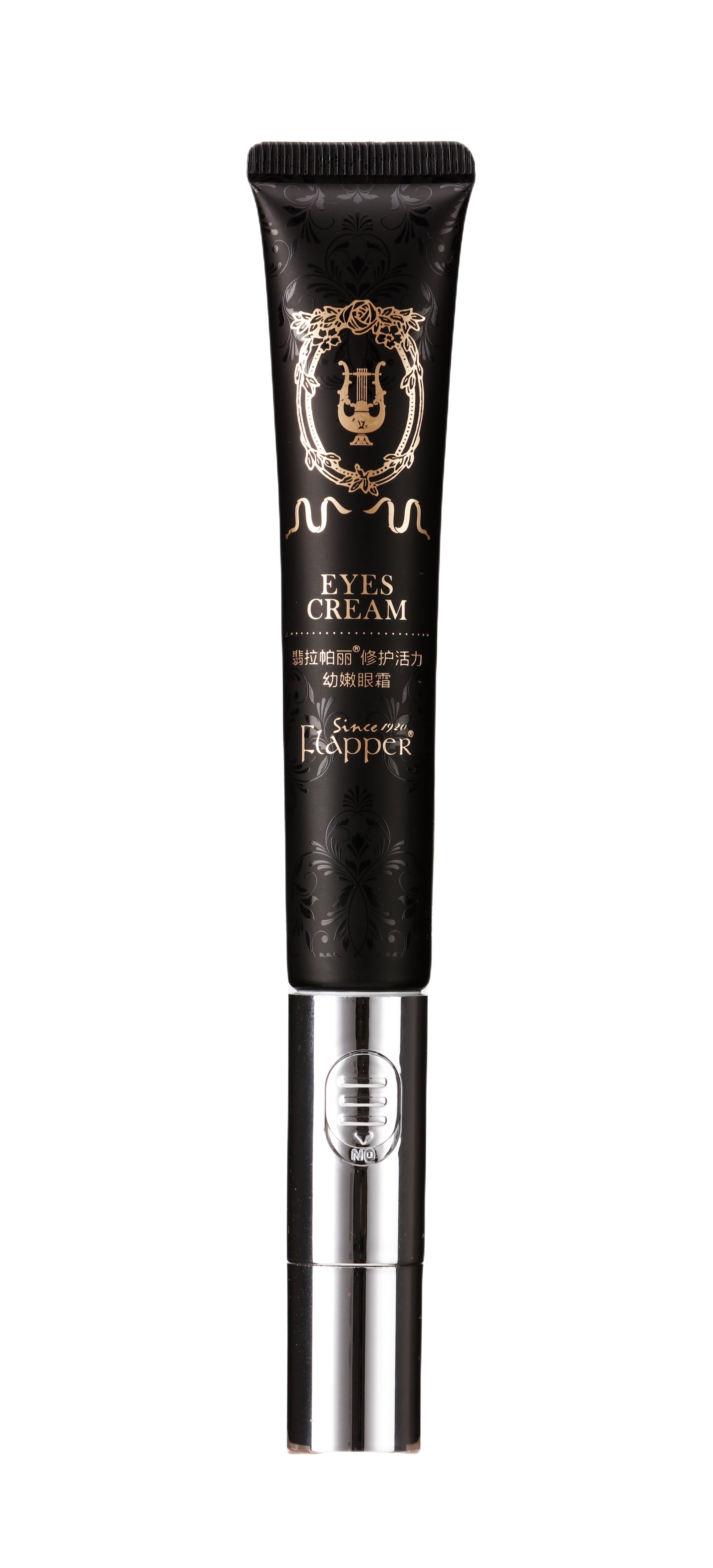 Customized Lotion Squeeze Tube Hand Cream Packaging Cosmetic Plastic Soft Tube with Massage Applicator Zinc Alloy