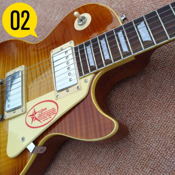 NEW 1959 R9 les Tiger Flame paul electric guitar Standard LP 59 electric guitar