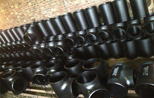 Black Painting Butt Welding Astm Carbon Steel Equal Tee