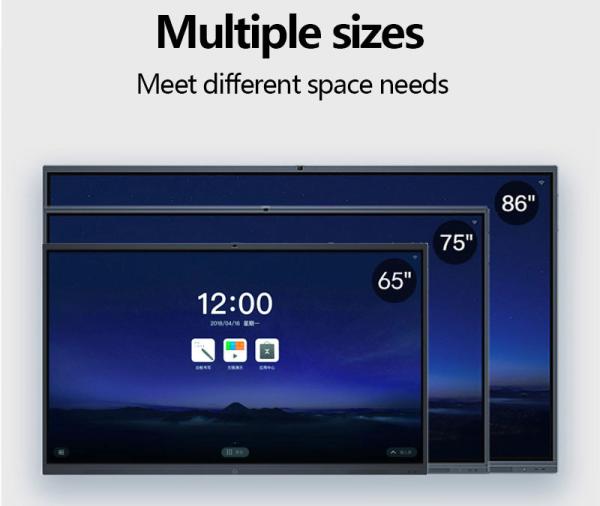 86 Inch Touch Screen Electronic Interactive Whiteboard Android Lcd Digital