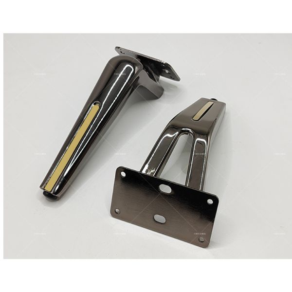 Sofa Furniture Support Feet Hardware Accessories Iron Metal Table and Chair Black Gold Design TV Cabinet Legs