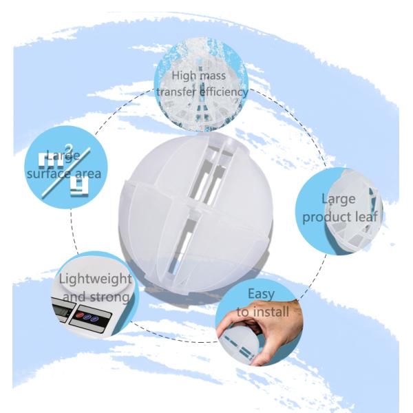 шарики 25мм 38мм неубедительные пластиковые Полыхэдрал для паковать башни высокопрочный