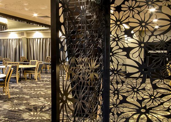 Perforated Aluminum Panel Aluminium Laser Cut Interior Wall Paneling