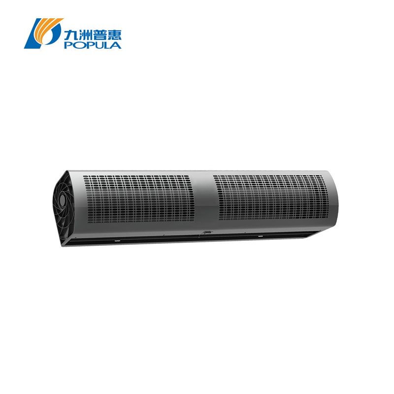Commercial Cross Flow Air Curtain High Velocity Door Air Barrier Low Noise Energy Saving