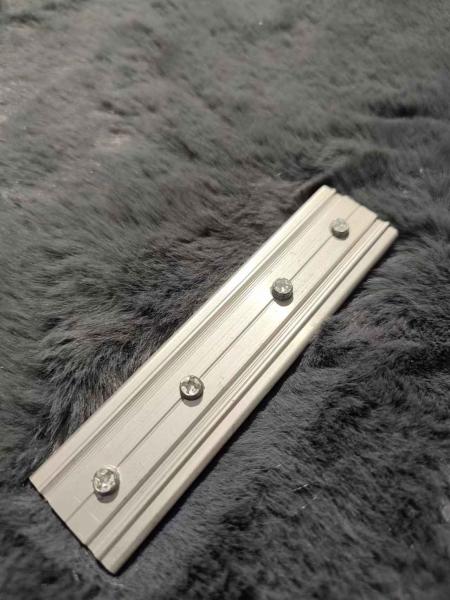 Aluminum Alloy Straight Rail Curtain Track Connector Pole Splicing Butt Joint
