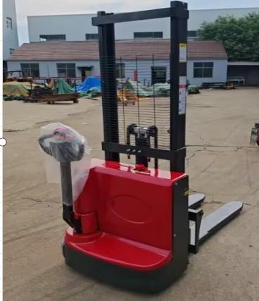 Electric Stacker 2 Ton Walking Forklift with 5 Meters Lift Height and 24V/120Ah Battery