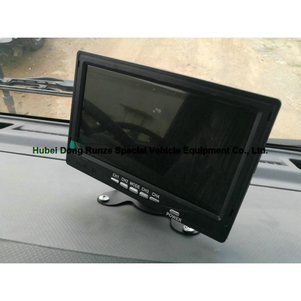 Multifunctional ISUZU Road Cleaning Truck , Vacuum Broom Sweeper Truck