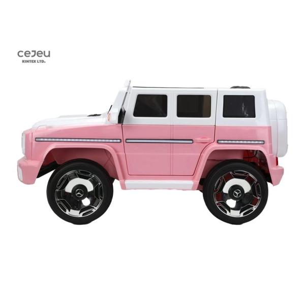 Electric Children'S Toy Car 12V 10AH White Pink Grey