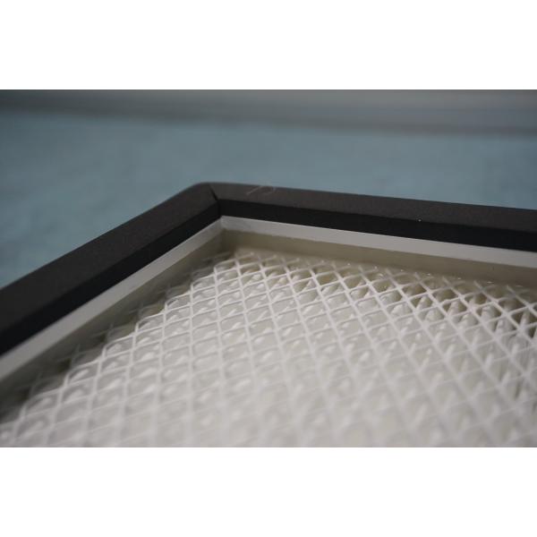 Стекло воздушного фильтра чистой комнаты HEPA H14 - сумка волокна с алюминиевой рамкой