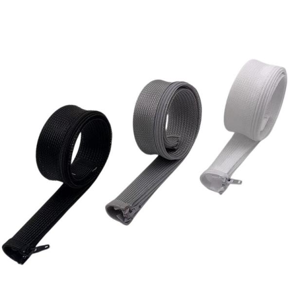 Cable Sleeve Wrap Cover Organizer Cable Management Sleeve With Zipper