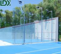 Court de squash intérieur professionnel en verre trempé pour compétition simple et double personnalisée