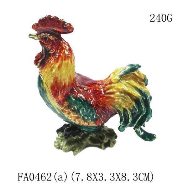 Jewlery packaging box rooster shape jewelry box rooster style jewelry box
