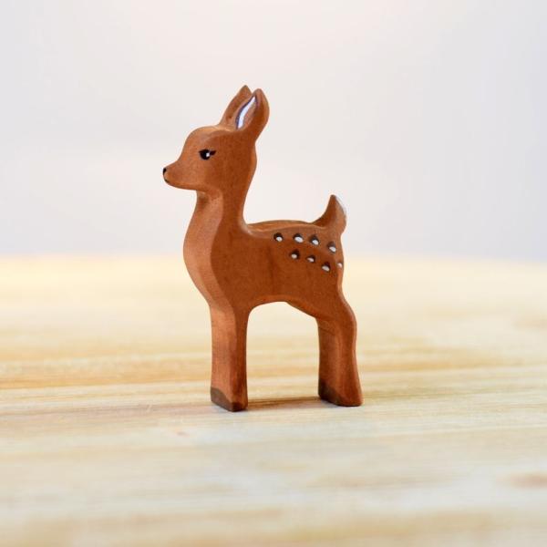 No Damage Carved Wooden Sheep Wooden Figurines Animals ISO9001 Approved