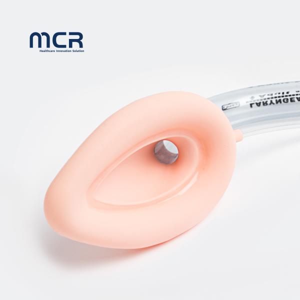 Laryngeal Mask Airway Silicone Cuff And PVC Tube Disposable LMA