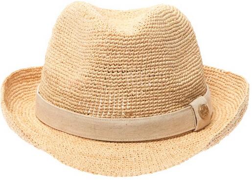 The Sept Fashion Raffia Straw fedora hat for women & men