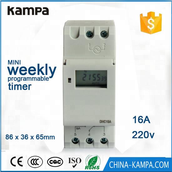Time Switch Kampa THC15 Digital LCD display  16A