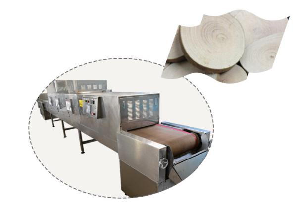 60KW Microwave Drying Machine For Drying Bamboo Wood Pencil Board / Wood Floor Hanger