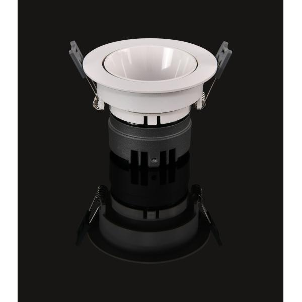 Dimming 15W LED Anti Glare Wall Washer Spotlight Recessed Ceiling 300lm Flux