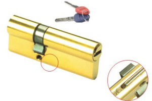 Anti Drill  Brass Lock Cylinder Protection Euro Profile Door Lock Security