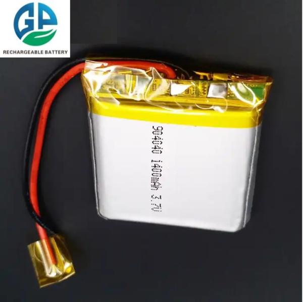UN38.3 3.7v 1400mah Li Polymer Battery  904040 Lithium Polymer Battery Pack KC CB IEC62133 Approved
