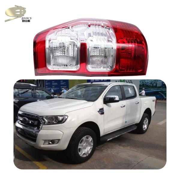 LED Tail Light Exterior Body Kits For Ford Ranger T7 2015-2017 Rear Lamp 2016