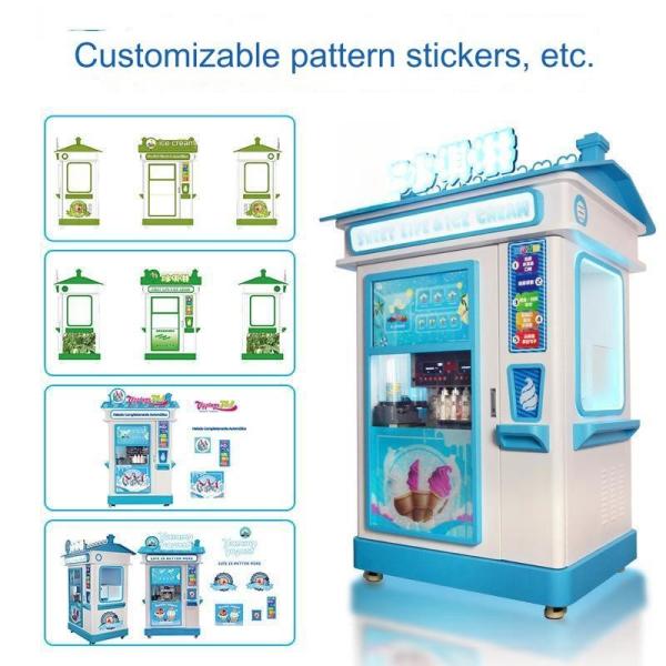 450 KG 28L Output 280 Cups Soft Ice Cream Machine with Online Support After Service