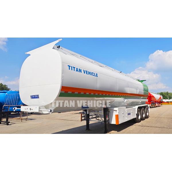 TITAN 3 Axle 42000 liters Diesel Water Oil Fuel Tanker Trailer for Sale in DR Congo