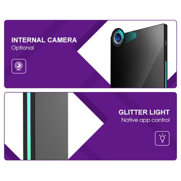 Original Full HD 75 Inch Magic Mirror Lcd Display Kiosk Interactive With Virtual Trainer