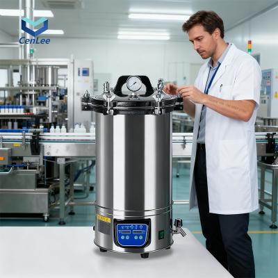 User-Friendly Steam Sterilizer with Automatic Fault Detection